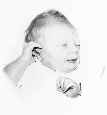 Robert Nordberg, baby picture