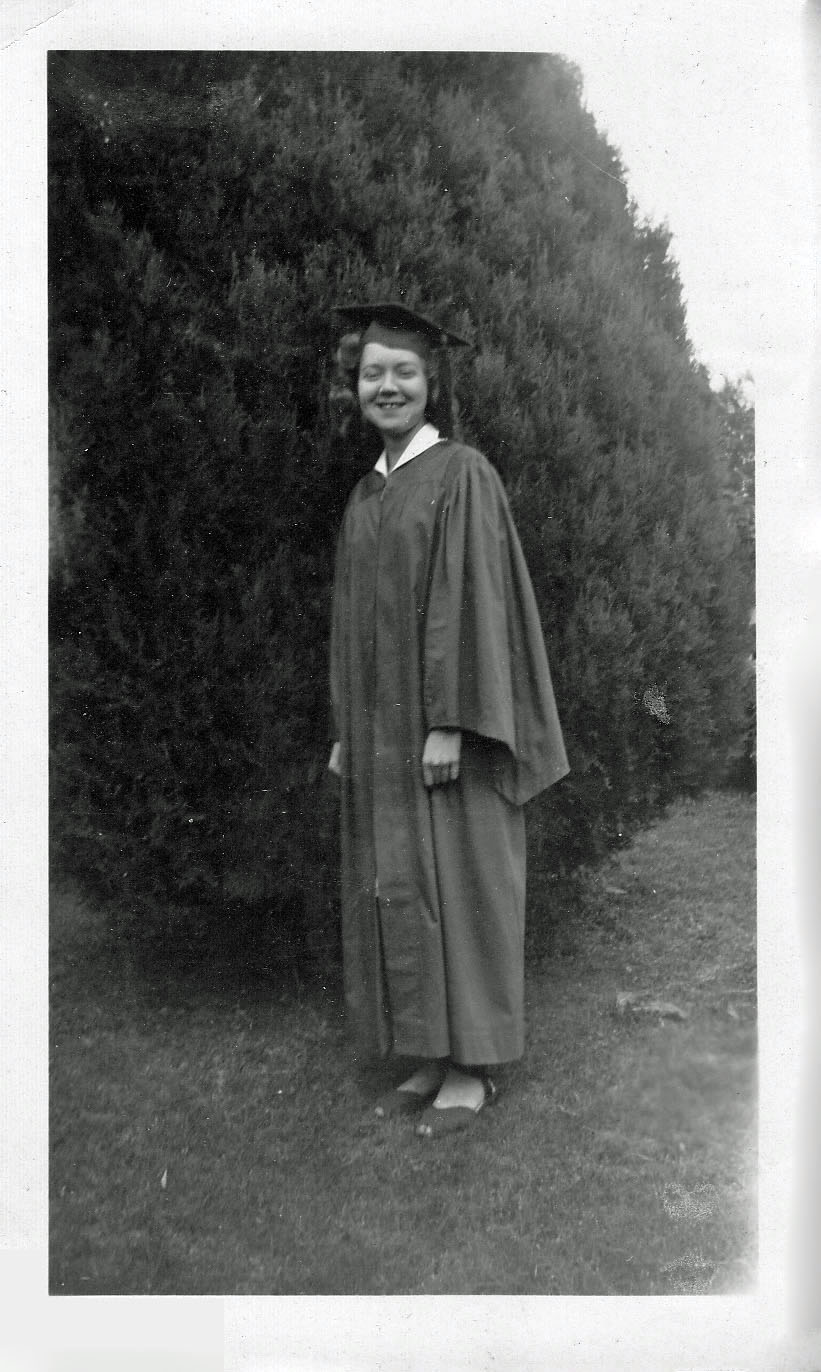 Beverly Nordberg, graduation from Kingman High School
